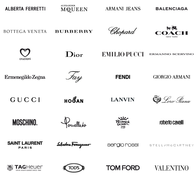 Одежда италия все бренды