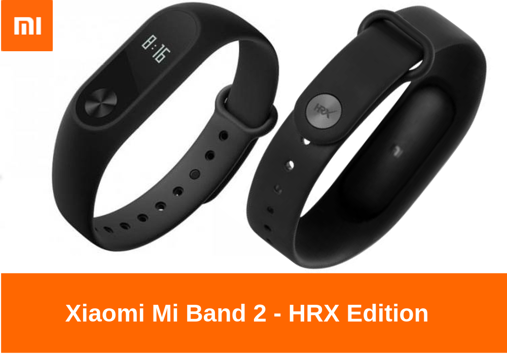 Но вместо третьей версии Xiaomi представили в Индии обновленную версию Mi Band 2 – Xiaomi Mi Band HRX Edition Выполнен фитнес браслет по стандарту IP 67