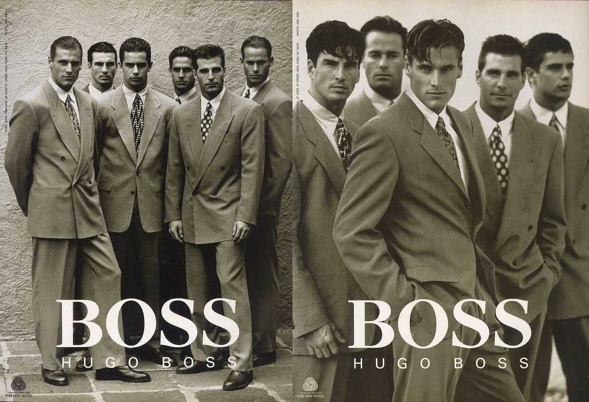 Фирма hugo. Hugo Boss 1993. Хьюго босс 1980. Hugo Boss 80s. Хуго босс основатель бренда.