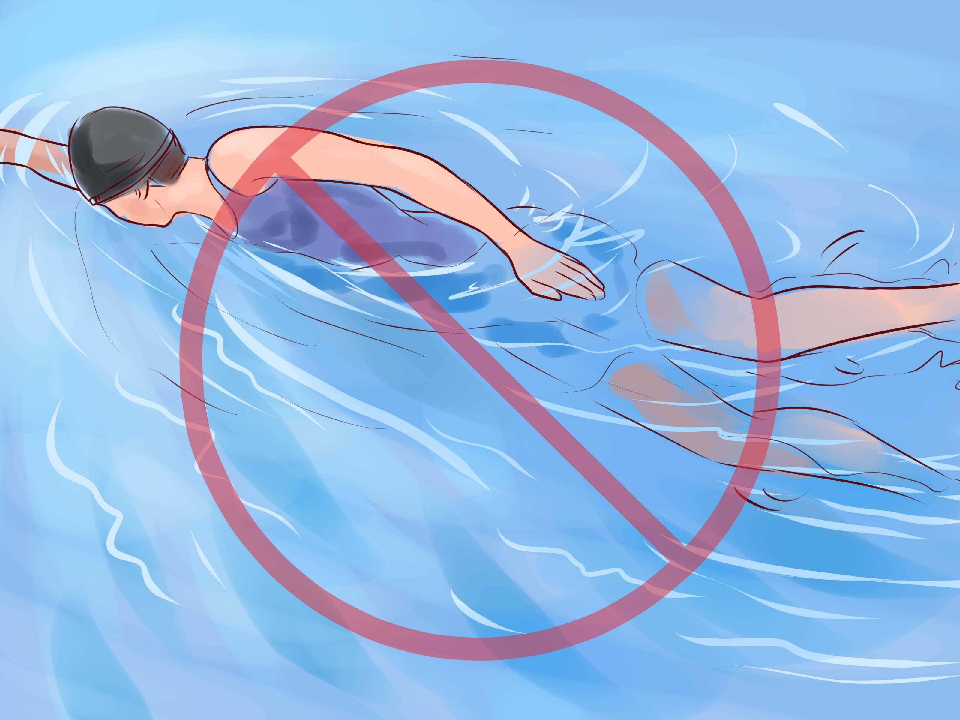 Во время месячных нельзя купаться